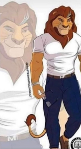 Anthro Mufasa